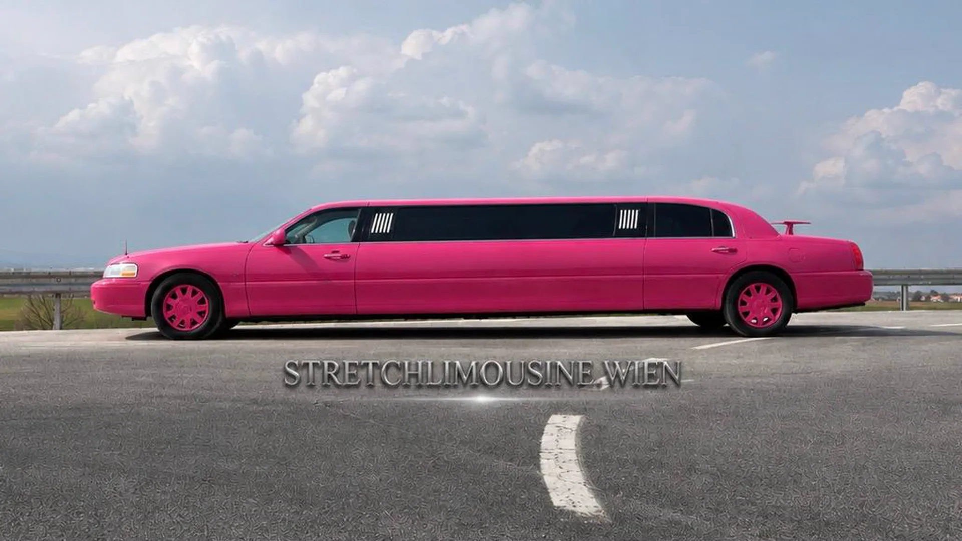 Pink Star Stretchlimousine